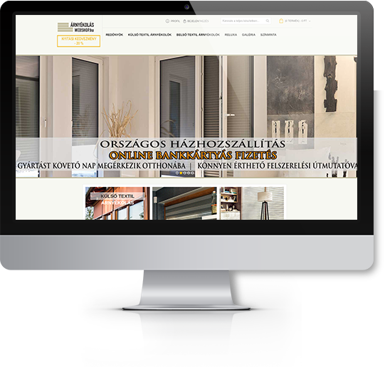 magento webshop fejlesztés
