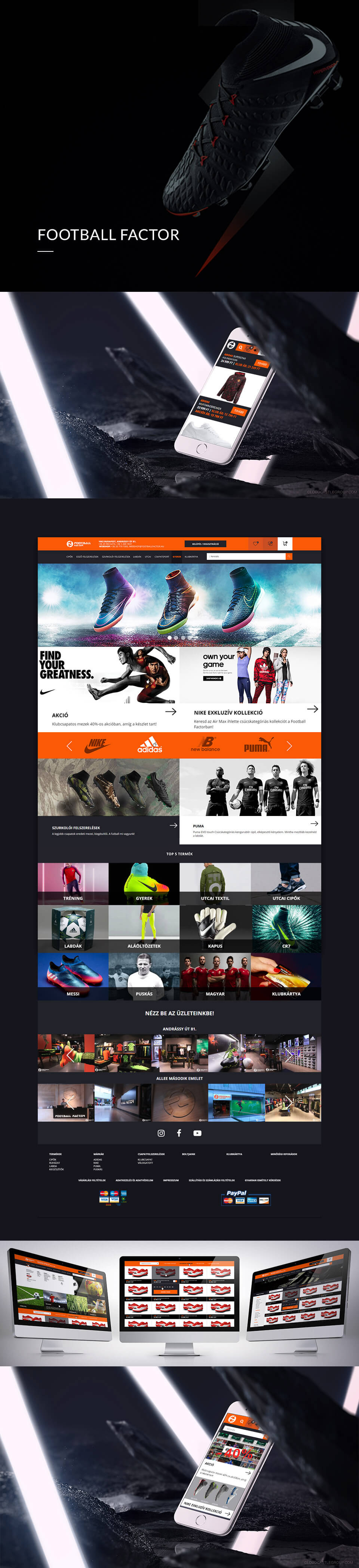egyedi webshop