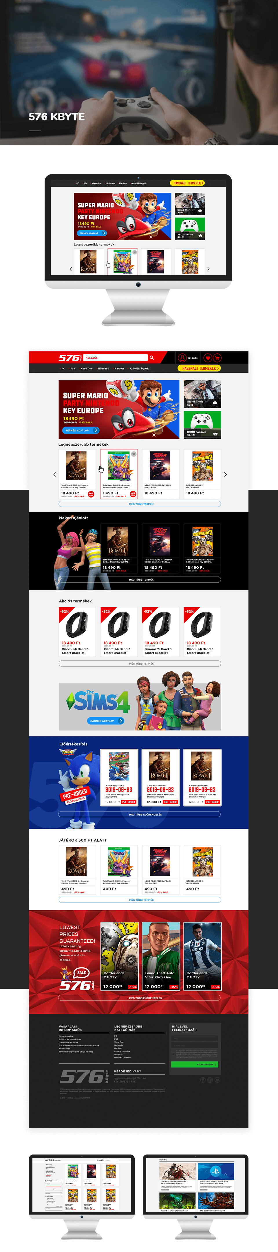 webshop készítés